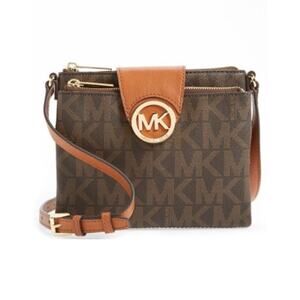 Michael Kors Fulton Messenger Crossbody
Brown/Gold